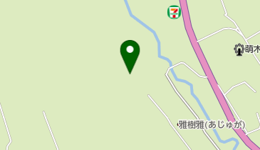 萌木の村メイフェアの地図画像