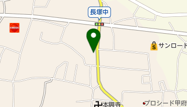 山梨東海株式会社の地図画像