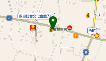 うえの電器の地図画像