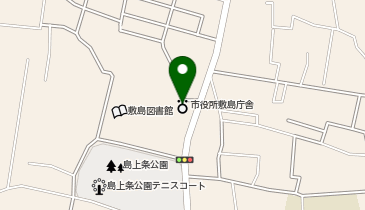 甲斐市 敷島総合文化会館・敷島公民館の地図画像