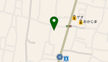 オーラヒーリング遊歩の地図画像