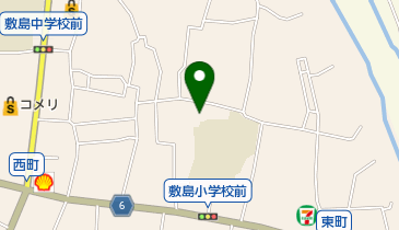 甲斐市 敷島ふれあい中央児童館の地図画像