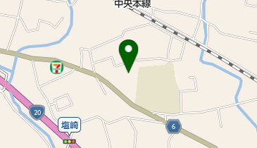 甲斐市 双葉西児童館の地図画像