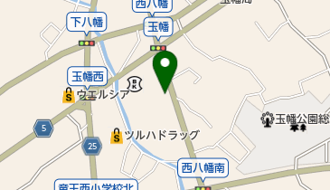 OK自動車の地図画像