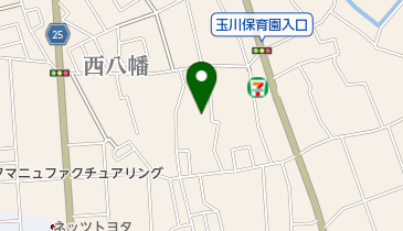 西甲府自動車整備協業組合の地図画像