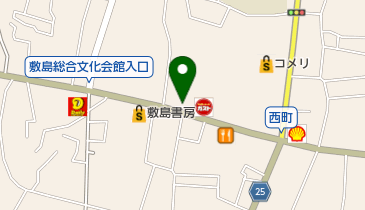 大森石材店の地図画像