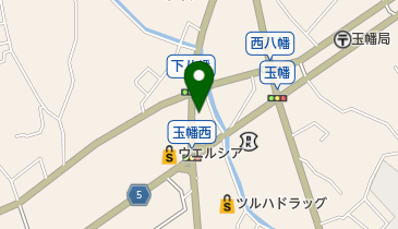 タチザワ塗装株式会社の地図画像