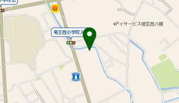 フィッツスポーツクラブ竜王の地図画像