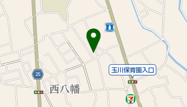 魚竹寿司の地図画像