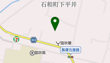 笛吹市 石和なごみの湯の地図画像