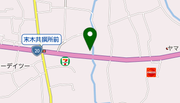 たくさ川バス停売店の地図画像