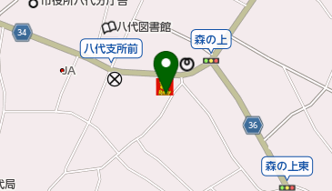 中村米穀店の地図画像