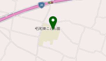 笛吹市 はなぶさふれあい児童館の地図画像