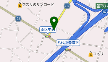 有限会社中部石油販売の地図画像