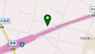 石和どうぶつ病院の地図画像