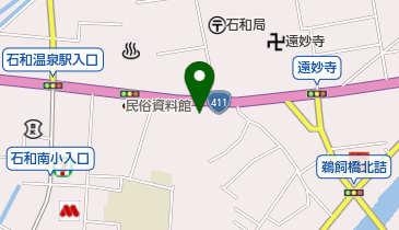 クイック石和店の地図画像