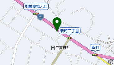 喜志商店の地図画像