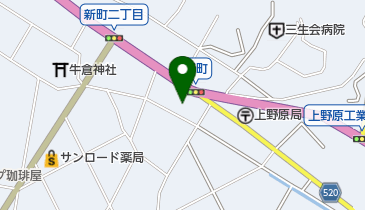 腰痛センターの地図画像