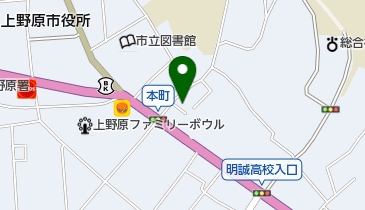 カトウ美容院の地図画像