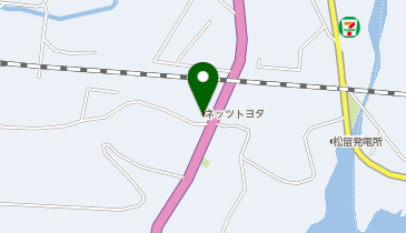 ネッツトヨタ山梨株式会社 上野原店の地図画像