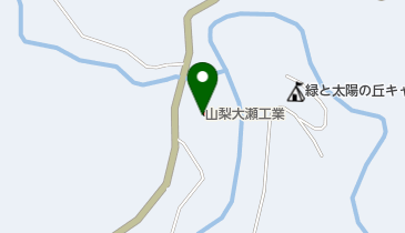 山梨大瀬工業株式会社の地図画像