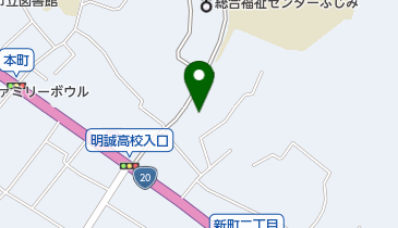 成田山北辰寺の地図画像