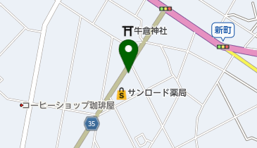 ありす薬局の地図画像