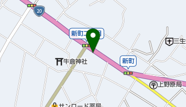 岡部洋服店の地図画像