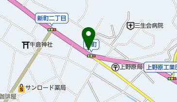 大石理容店の地図画像