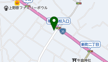 理容光輝軒の地図画像