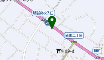 高嶋屋酒饅頭店の地図画像