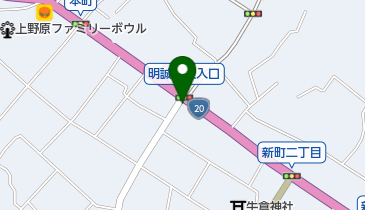 ふじや和菓子店の地図画像