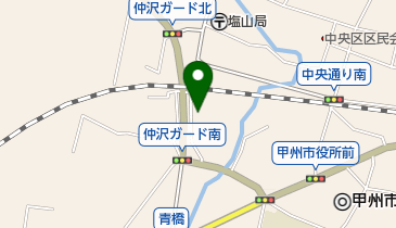 ローラ塩山店の地図画像