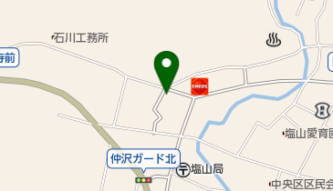 中村油店 塩山中央給油所の地図画像