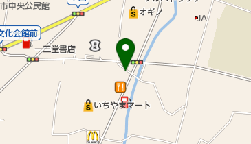 花菓亭 塩山店の地図画像