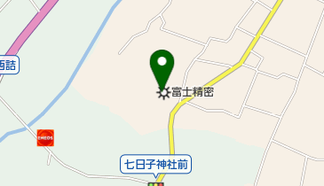 富士精密株式会社山梨工場の地図画像