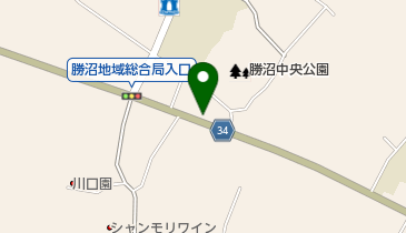 向山クリーニング店の地図画像