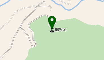 勝沼ゴルフコースの地図画像