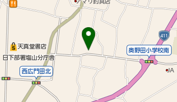 丸山部品の地図画像