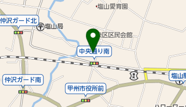 有限会社岡部生花店の地図画像