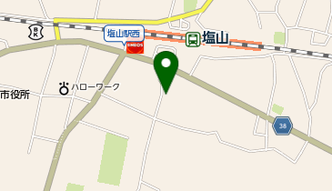 塩山整骨院の地図画像