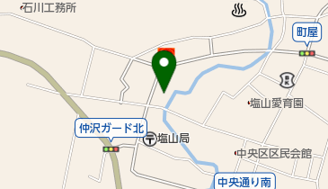 北井鮮魚店の地図画像