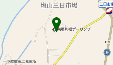 株式会社東亜利根ボーリング塩山工場の地図画像