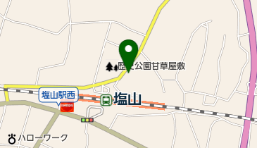 ぱれっと美容室の地図画像