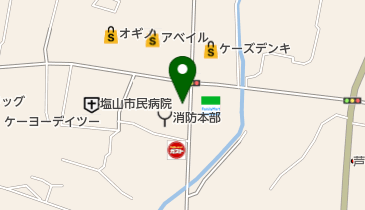 富国生命保険相互会社 塩山営業所の地図画像