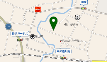 アミノ理容室の地図画像