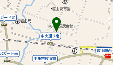 あめみや理容室の地図画像