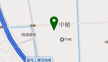 THK株式会社甲府工場の地図画像