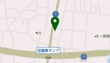 メグミルク田富販売店の地図画像