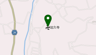 法久寺の地図画像